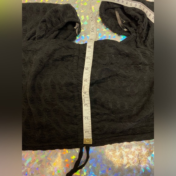 Fairycore Whimsigoth Ren Faire Bubble Sleeve Ruched Crop Top & Tulle Skirt M/L - Picture 11 of 16